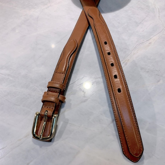 Mens brown leather belt with subtle western vibes size 36” - Picture 5 of 7